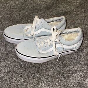 Vans Sky Blue Canvas Sneakers